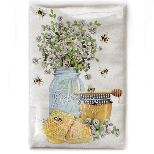 Honey And Clover Bagged Towel